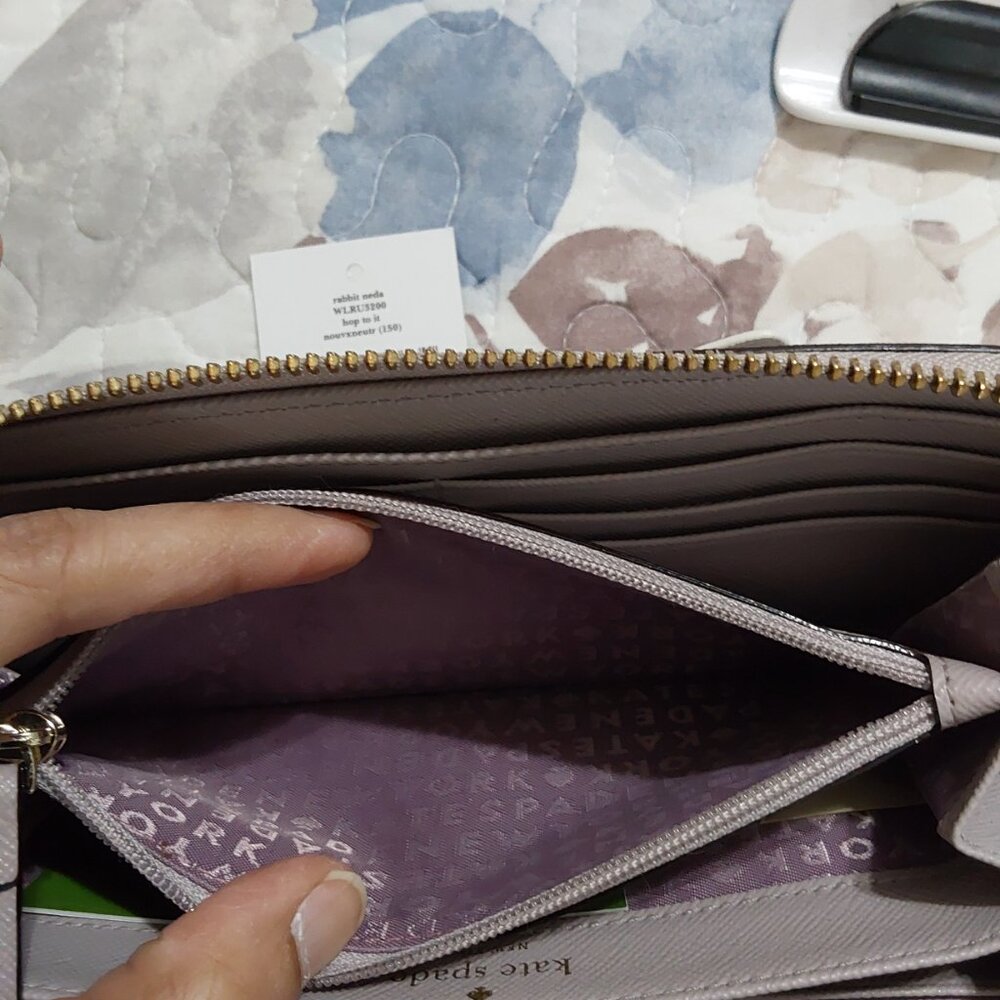 NWT Kate Rabbit Neda Continental Wallet - Picture 11 of 15